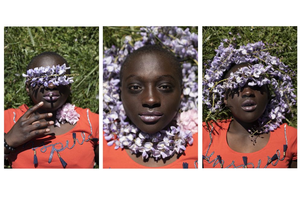 Fatoumata,18 ans, dans la rue à Nantes ©Anaïs Ourdart